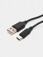 USB-кабель для зарядки с Type C-разъемом, 1 м, зарядка/передача данных, черный
