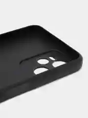 Черный чехол Realme C35 / Narzo 50A Prime плотный soft-touch