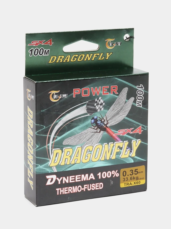 Плетеный шнур Dyneema DRAGONFLY 100m