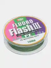 Плетеный шнур PE FLUORO FLASH 3, 100 м