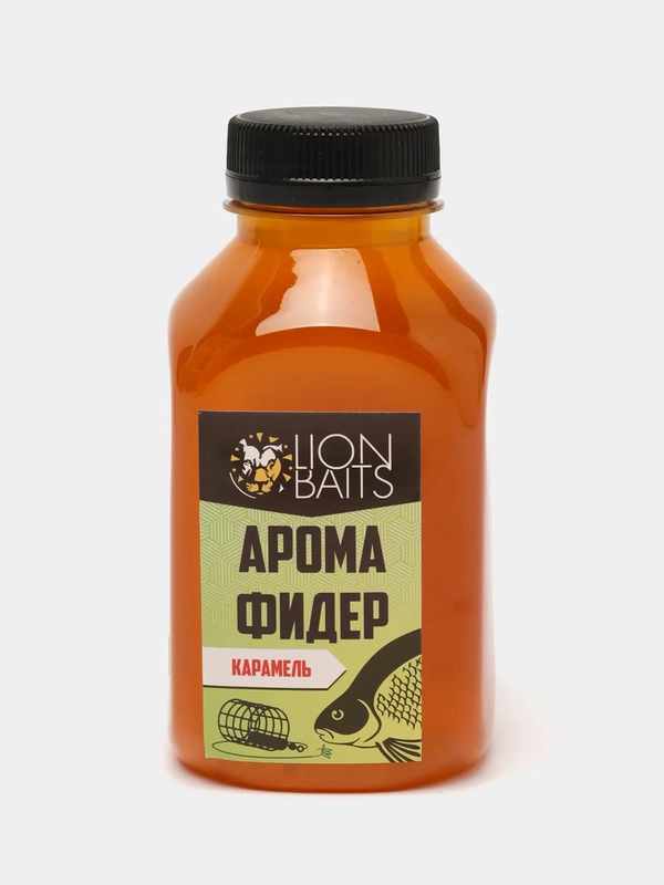 Арома LION BAITS Фидер карамель 300мл