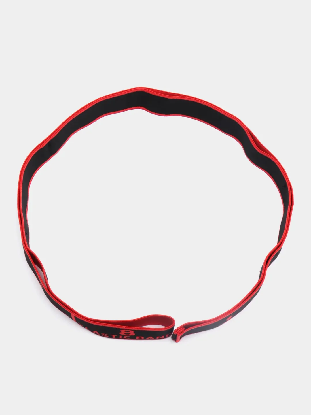 Красный эспандер ленточный, лента, резинка, для растяжки, ElastiсBand