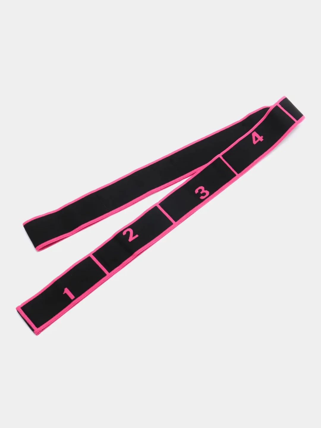 Розовый эспандер ленточный, лента, резинка, для растяжки, ElastiсBand