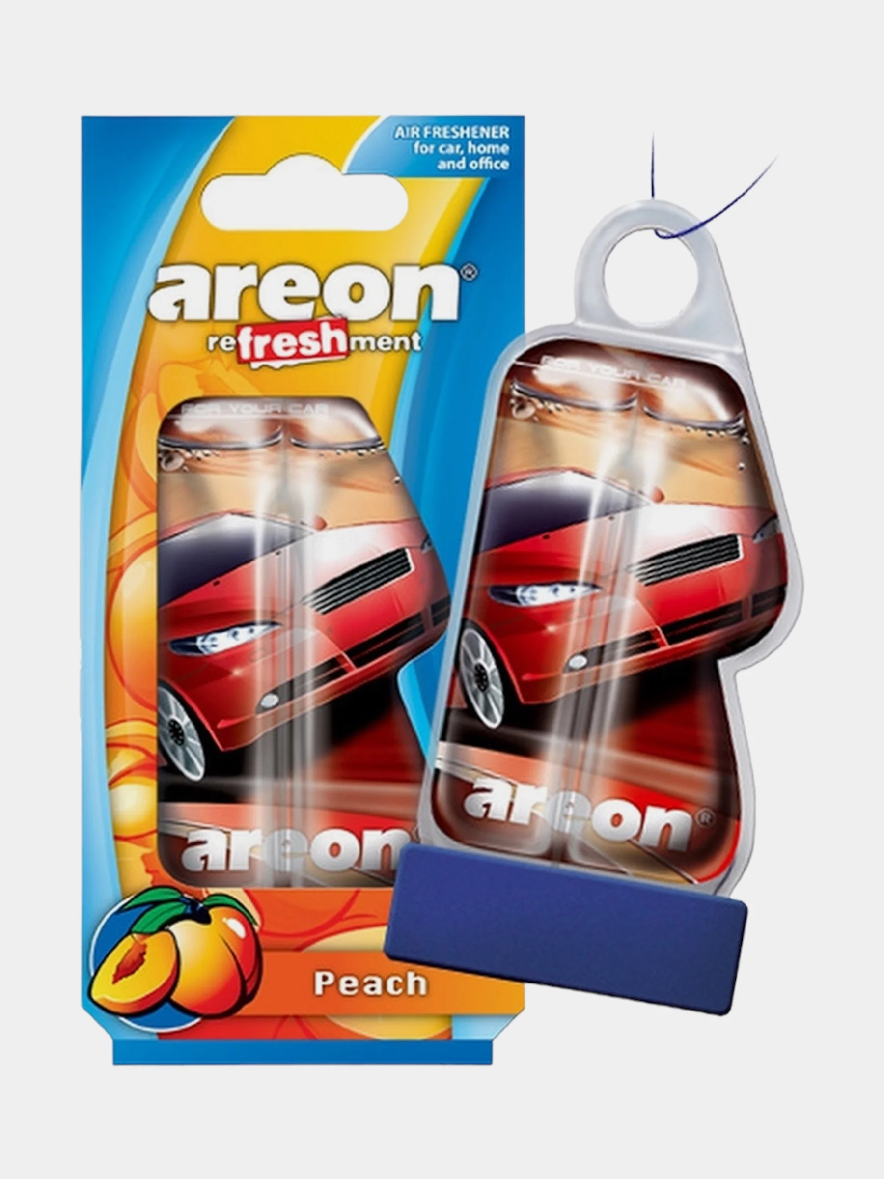 Ароматизатор воздуха для автомобиля Areon Liquid, подвесной, гелевый