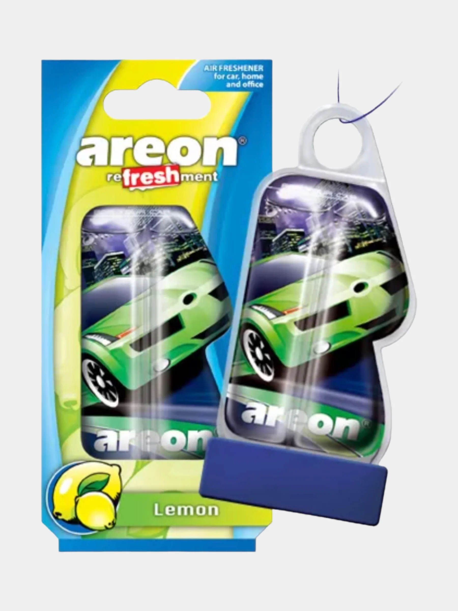 Ароматизатор воздуха для автомобиля Areon Liquid, подвесной, гелевый