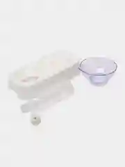 Миска для кошек собак для воды и корма автопоилка с бутылкой