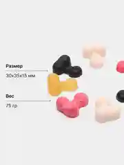 Разноцветный подарочное декоративное мыло ручной работы, фигурное, 13 видов