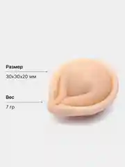 Светло-бежевый мыло декоративное "Для детей", 27 видов, фигурное, ручная работа