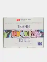 Краски по ткани, 12 цветов, 20мл