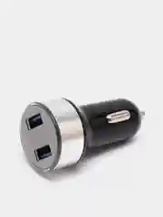Автомобильное зарядное устройство 2USB с дисплеем