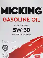 Моторное масло Micking Gasoline Oil MG1 5W-30/5W30, синтетическое, API SP/RC, 4 л