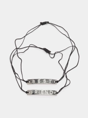 Браслеты парные, на руку, нить с подвеской, "Best friend"