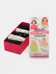 Набор носков Kaftan "Для решения проблем", 5 пар, размер 35-38