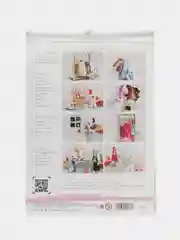 Набор для шитья "Гардероб и одежда для игрушек малюток", 21см x29,5см x0,5 см