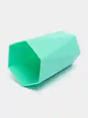 Бирюзовый стакан пластиковый для зубных щеток, для полоскания рта, 300 мл