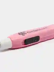 Розовый палочка для чистки ушей, с LED подсветкой, 3 насадки