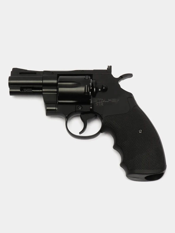Пневматический револьвер пистолет Stalker STR Colt Python 2.5 Кольт Питон + шарики 250 шт