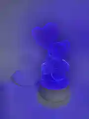 Алый ночник детский беспроводной  / Светильник светодиодный LED спальный, лампа 3 д