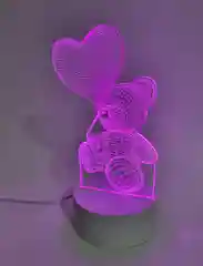 Ночник детский беспроводной  / Светильник светодиодный LED спальный, лампа 3 д