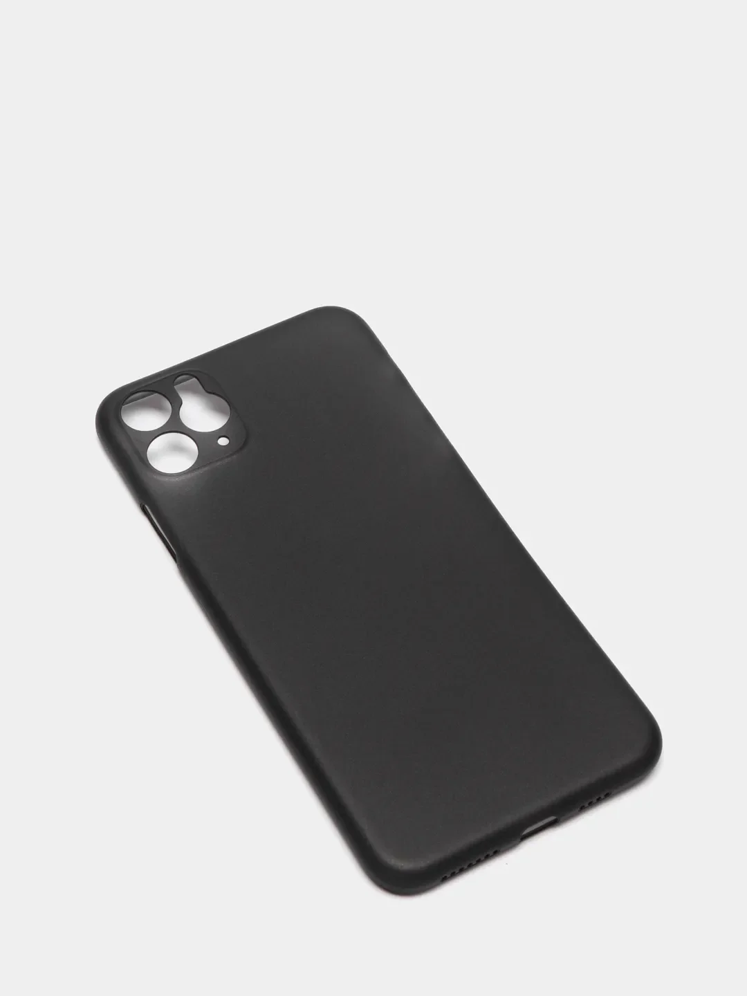 Черный ультратонкий матовый чехол на iphone X/XS/XS Max/XR