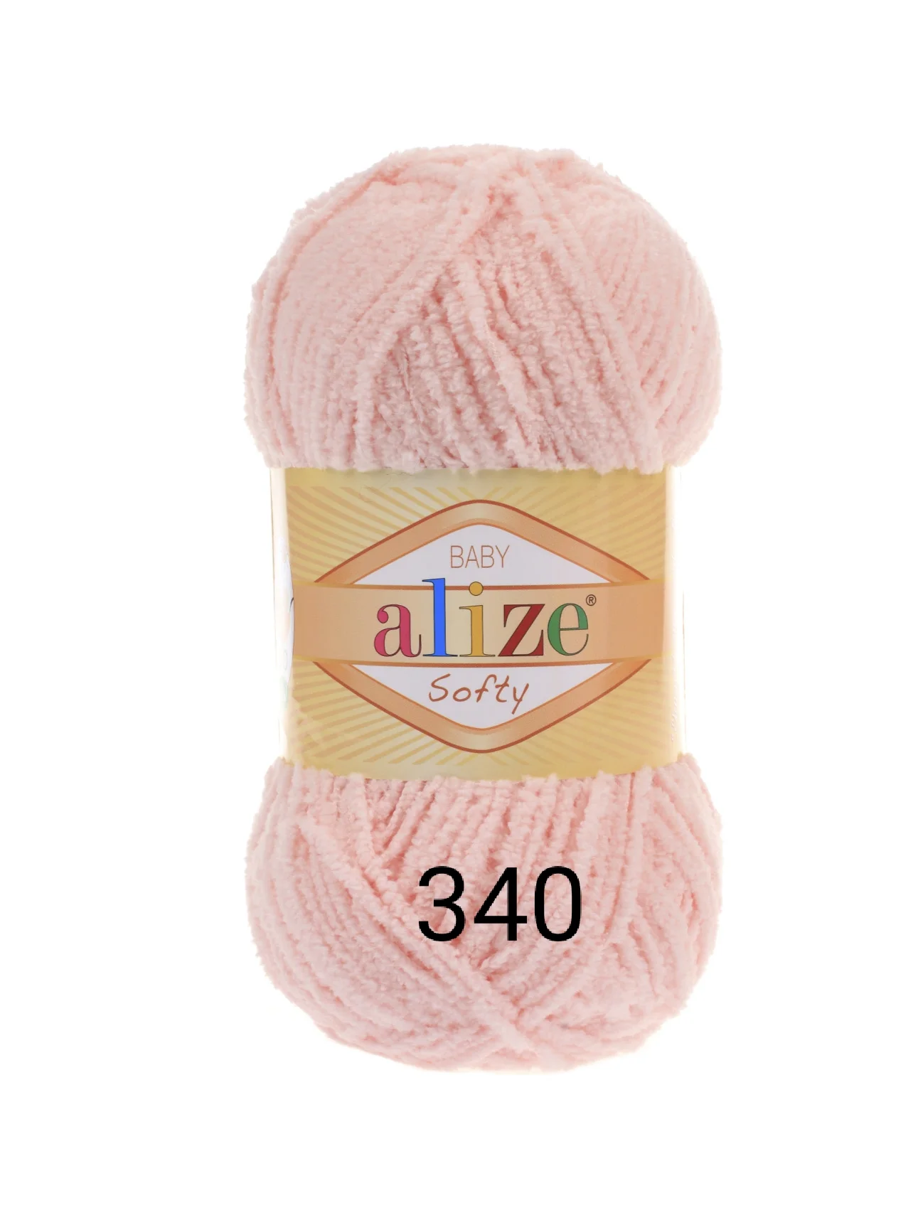 Плюшевая пряжа Alizе softy, 50 г, 115 м