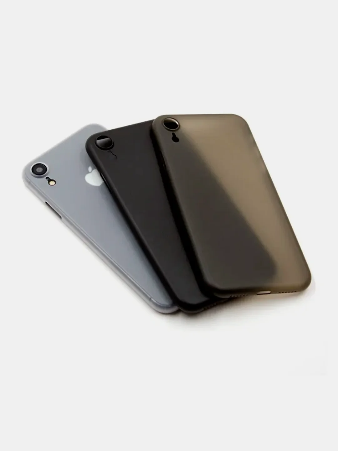 Красный ультратонкий матовый чехол на iphone X/XS/XS Max/XR