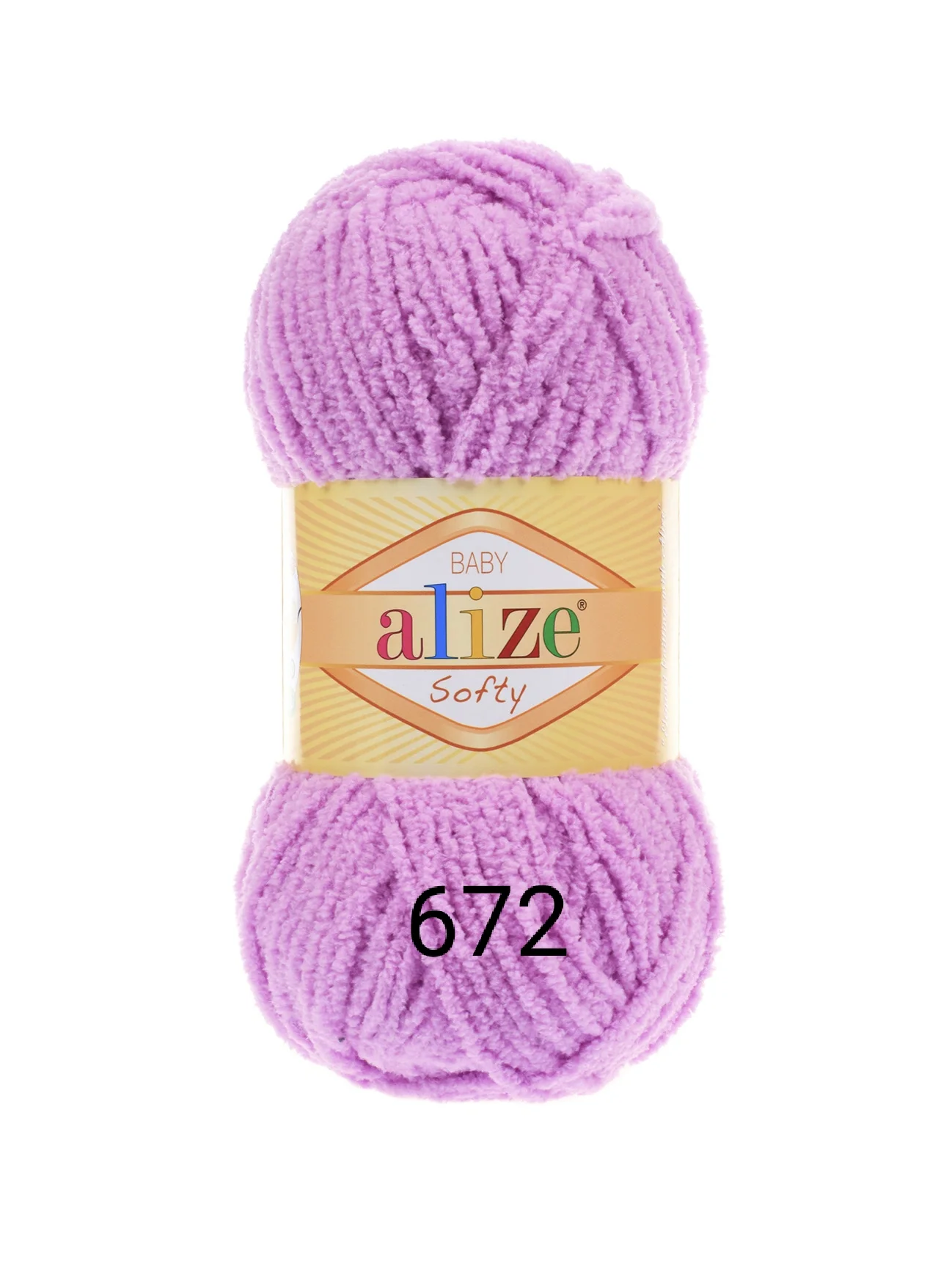 Плюшевая пряжа Alizе softy, 50 г, 115 м