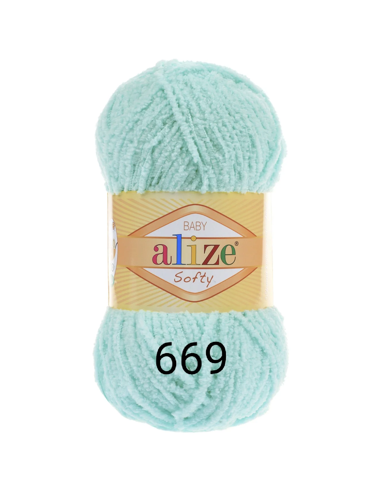 Плюшевая пряжа Alizе softy, 50 г, 115 м