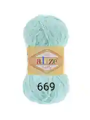 Плюшевая пряжа Alizе softy, 50 г, 115 м