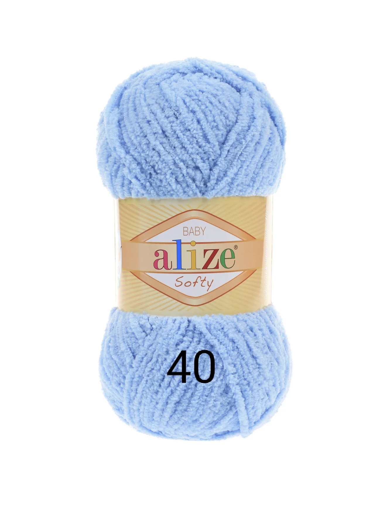 Плюшевая пряжа Alizе softy, 50 г, 115 м
