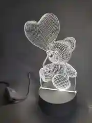 Ночник детский беспроводной  / Светильник светодиодный LED спальный, лампа 3 д