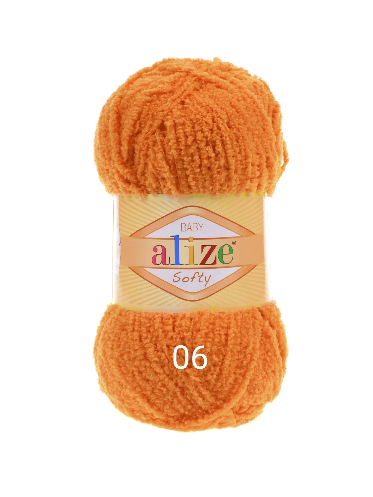 Плюшевая пряжа Alizе softy, 50 г, 115 м