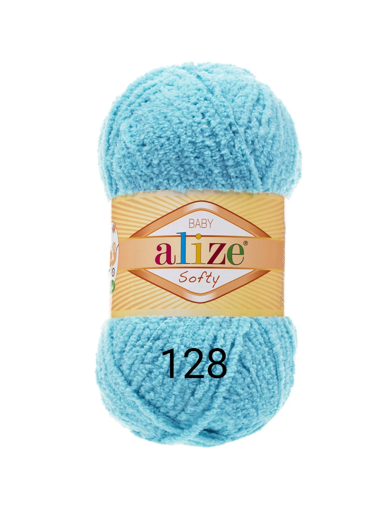 Плюшевая пряжа Alizе softy, 50 г, 115 м