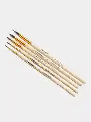 Кисти Юнландия, 5 штук (пони, круглая № 1,2,3,4,5)