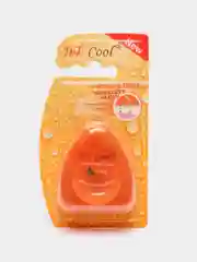 Оранжевый зубная нить, со вкусом мяты, 50 м