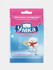 Салфетки влажные детские "УМКА", 15шт