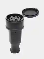Переносная розетка c заземление 400В. 32А. IP44. черная RST32-21-44