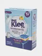 Таблетки для посудомоечных машин Herr Klee C.G, 102 штуки