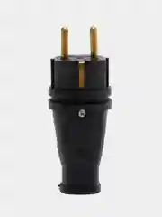Синий вилка прямая с заземляющим контактом 250В, 16A RPG16-21-442