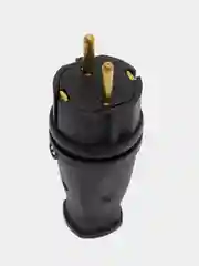 Синий вилка прямая с заземляющим контактом 250В, 16A RPG16-21-442