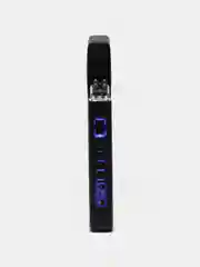 Черный электронная зажигалка с USB зарядкой