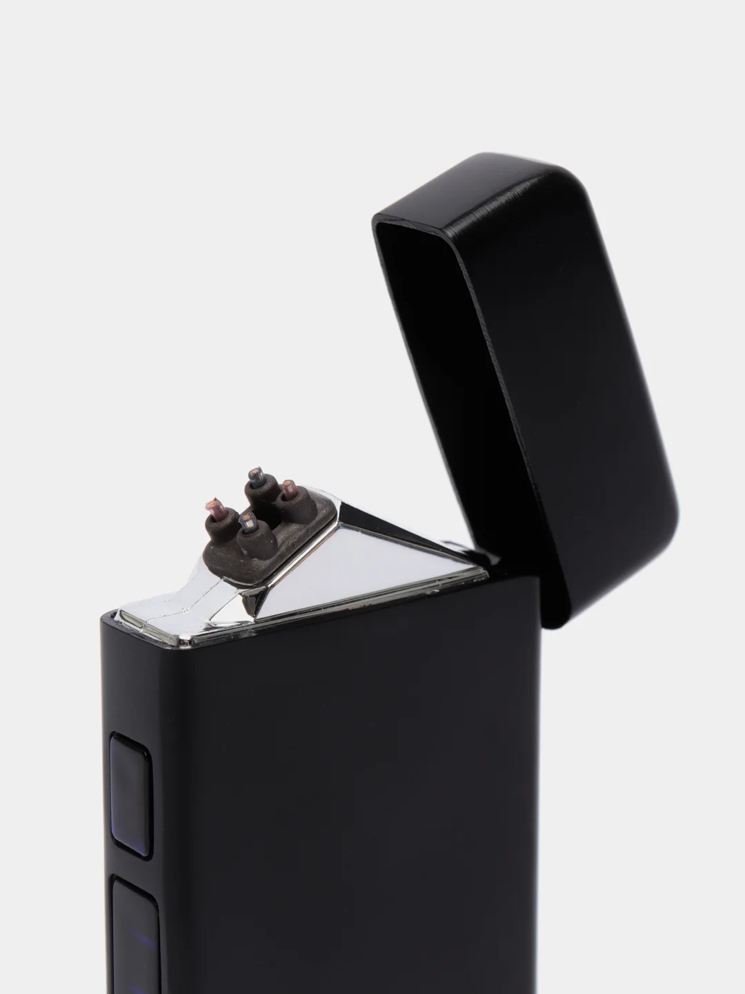 Черный электронная зажигалка с USB зарядкой