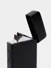 Черный электронная зажигалка с USB зарядкой