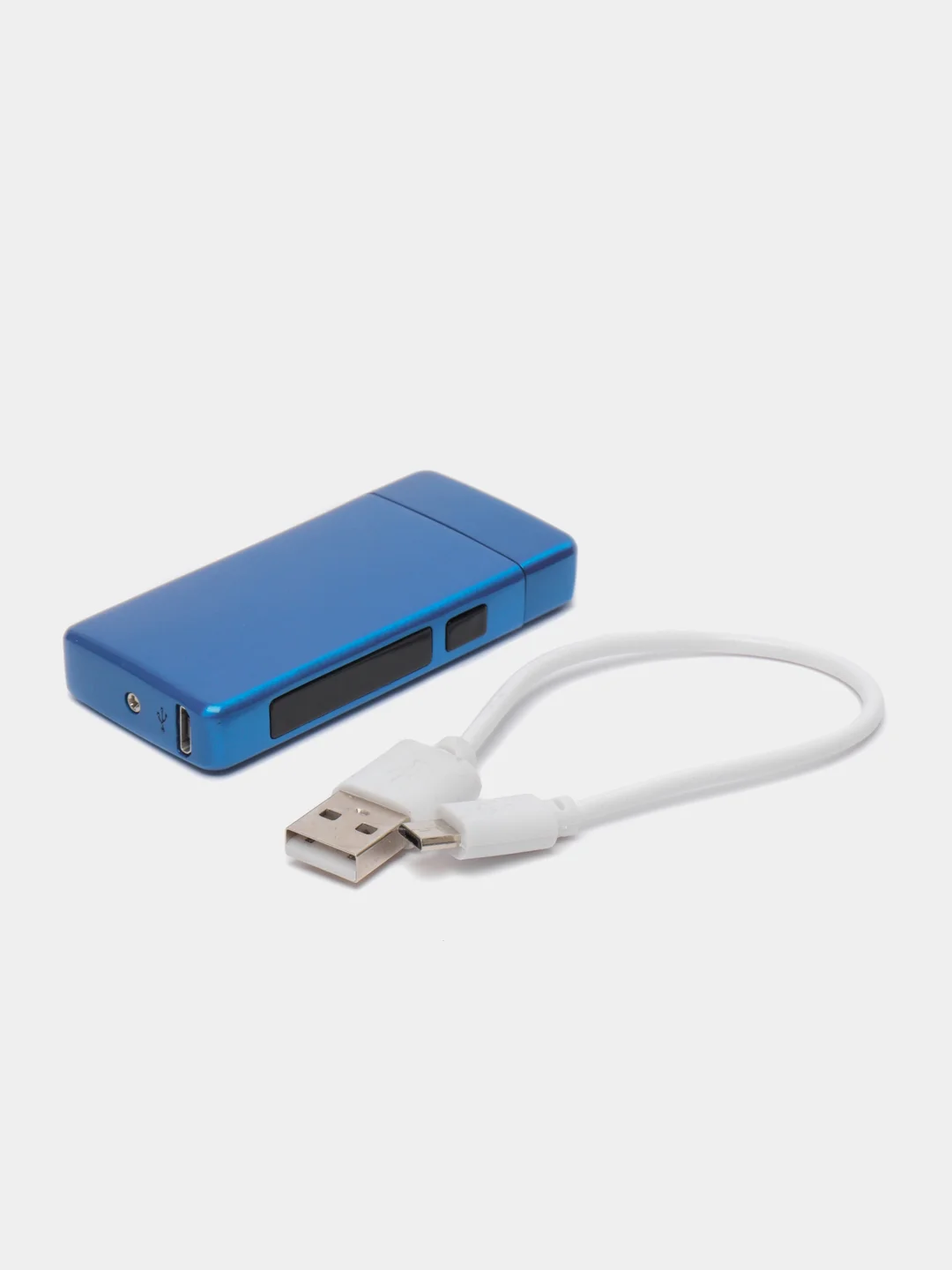 Голубой электронная зажигалка с USB зарядкой