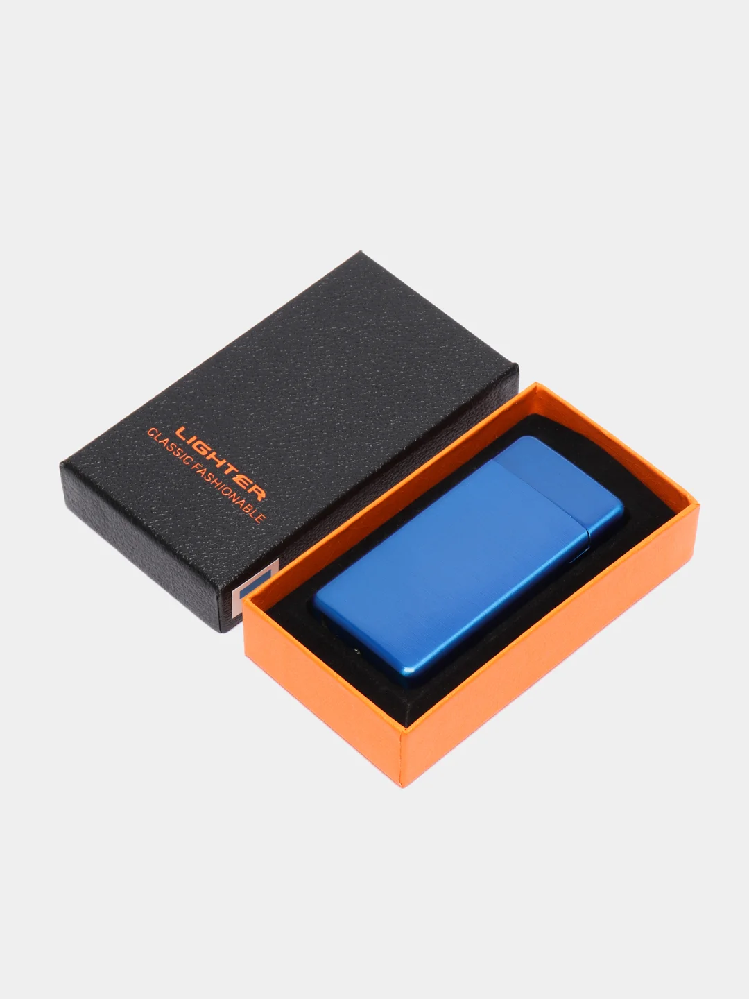 Голубой электронная зажигалка с USB зарядкой