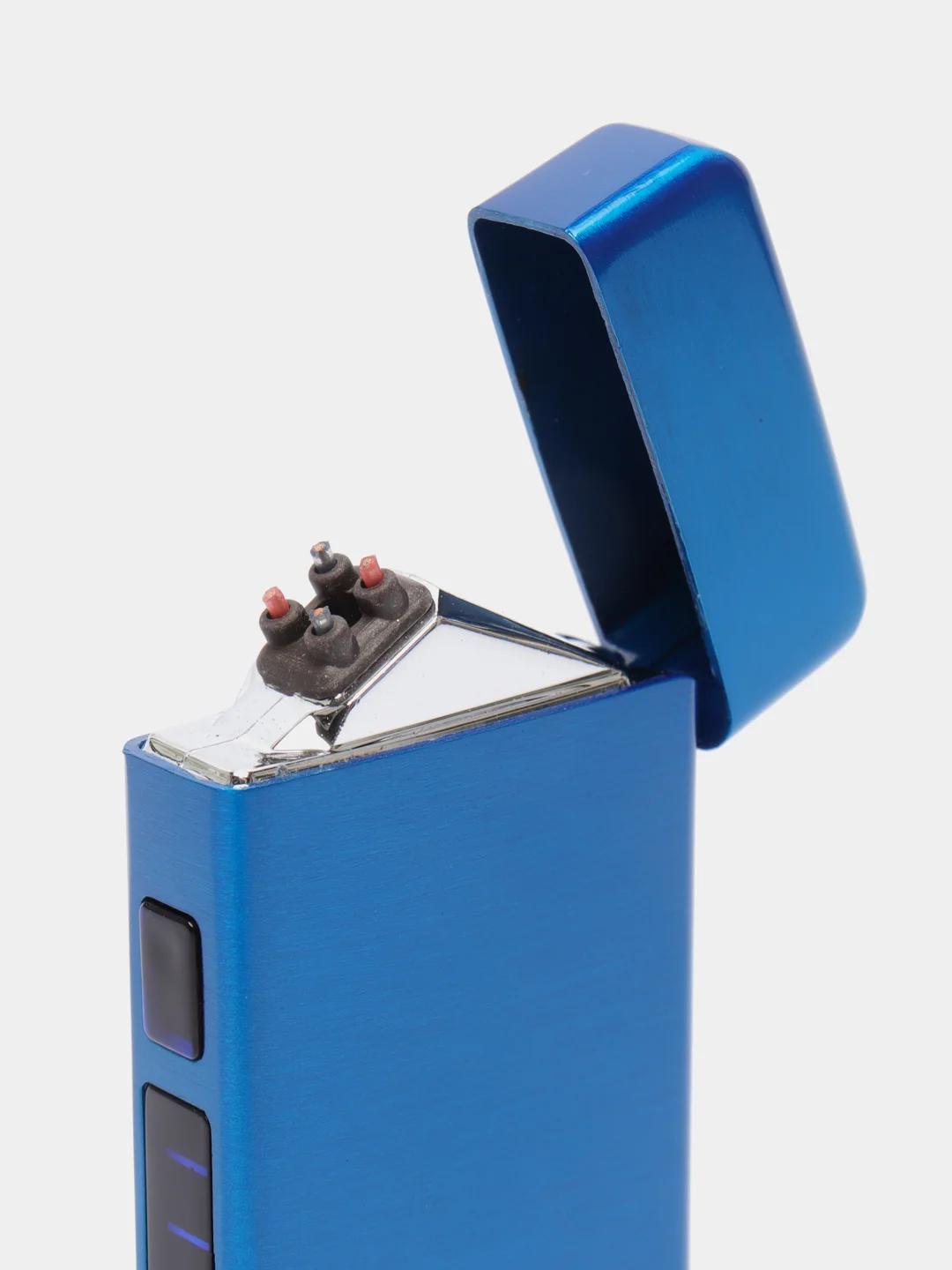 Голубой электронная зажигалка с USB зарядкой