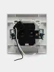 Белый розетка 1-местная с заземлением, 220В, 16А с защитной шторкой и с USB STEKKER PST16-9011