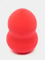 Красный спонж для макияжа
