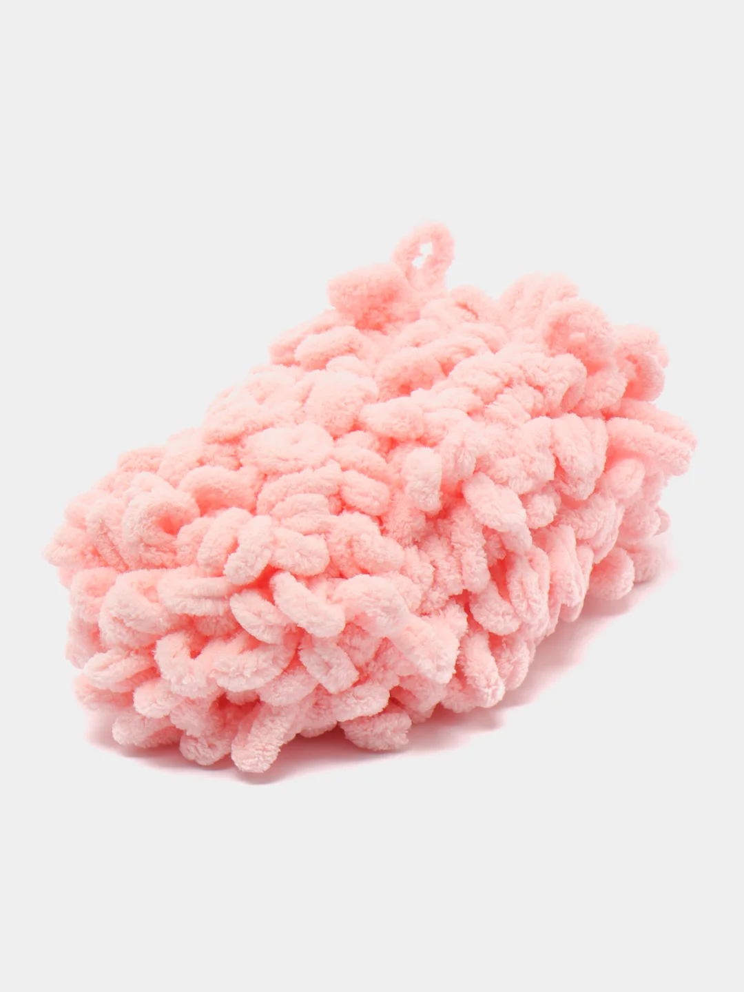 Красный пряжа Alize Puffy, петельки большие, микрополиэстер, 100 г, 9 м