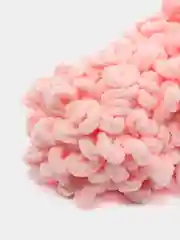 Красный пряжа Alize Puffy, петельки большие, микрополиэстер, 100 г, 9 м